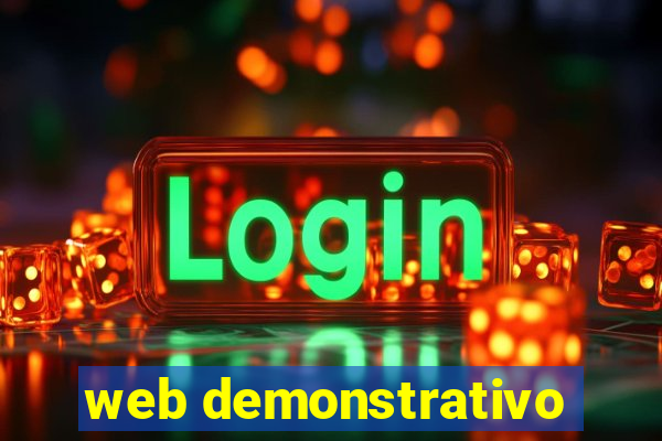 web demonstrativo